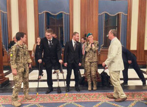 Adam Schiff meets with members of Ukraine’s neo-Nazi Azov Battalion
