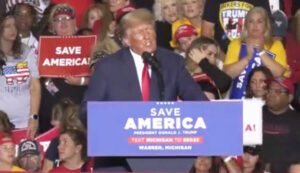 Trump in Michigan: Nation on the brink; Only your vote ‘can stop it’ because ‘they cheat like hell’