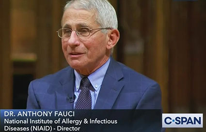 During deposition, fully vaxxed Fauci asked court reporter to put on mask after she sneezed