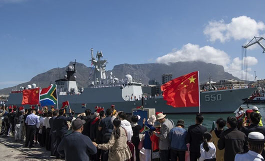 Naval exercise is win for China bid to establish Africa-South America military axis