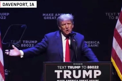 Trump in Iowa: ‘I will totally obliterate the ‘Deep State’, I will fire the unelected bureaucrats’
