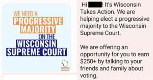 Report: Wisconsin leftists deploy app in ‘brazen election bribery scheme’