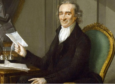 Thomas Paine in ‘Common Sense’: ‘In free countries the law ought to be King; and there ought to be no other’