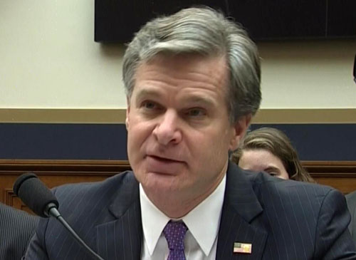 Reports: FBI Director Wray seen stonewalling on subpoenaed document to protect Biden