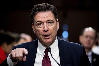 James Comey terrified of a second Trump term