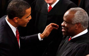 High Court ruling triggers identity crisis for Obamas, spotlights Clarence Thomas