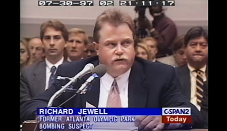 Flashback: Richard Jewell’s 1997 testimony to the House Judiciary Committee; Sound familiar?