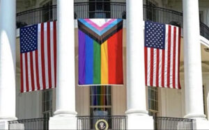 Columnist has one word for Biden White House and theft of the rainbow: ‘Evil’