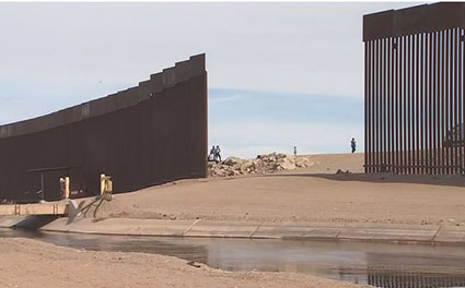 Don’t tell anyone but . . . Team Biden is completing sections of Trump’s border wall