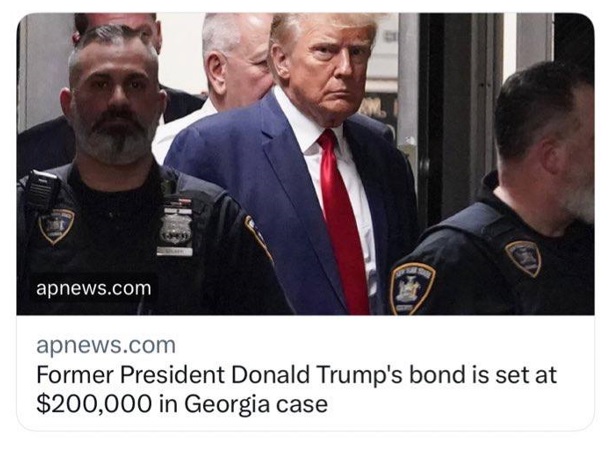 ‘Can you believe it?’ Trump mocks his upcoming arrest in Atlanta, with $200,000 bond