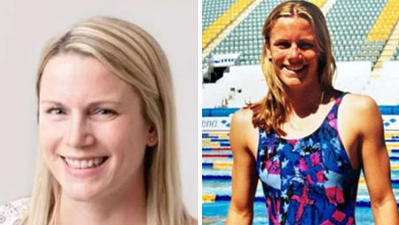 Died suddenly: Former British Olympic swimmer Helen Smart, 42