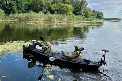According to legacy media, Ukraine’s ‘game-changer’ weapon is a kayak with a grenade launcher