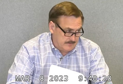 Mike Lindell’s free tutorial on how to handle a hostile deposition