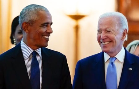 Report: Biden (or his body double) is giving Barack Obama fits