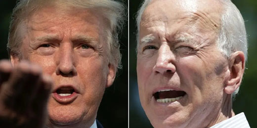 Biden approval at 33 percent; Trump leads in all swing state polls