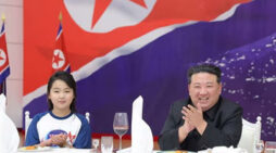 North Korea’s ruling class celebrates launch of spy satellite