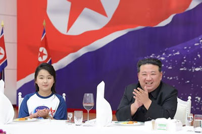 North Korea’s ruling class celebrates launch of spy satellite