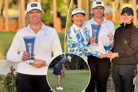 Biological male wins women’s golf tournament; On track to compete on LPGA tour