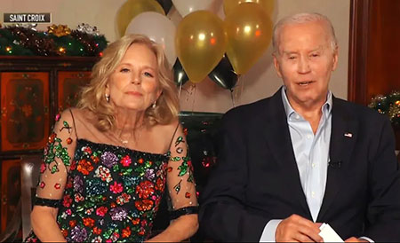 Biden’s and Trump’s New Year messages: The long and short of it