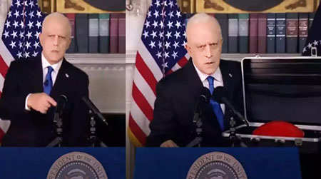 Italian TV has some fun with old man Biden