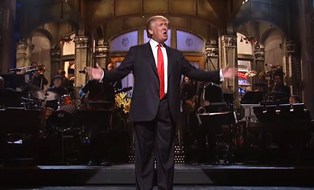 Trump’s 2015 SNL monologue (They loved him back when they were sure he could never win)