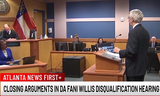 Harry MacDougald’s closing argument in Fulton DA disqualification hearing