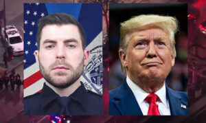 In NYC today: Trump attends funeral for slain NYPD officer Diller; Biden-Obama at glitzy fundraiser