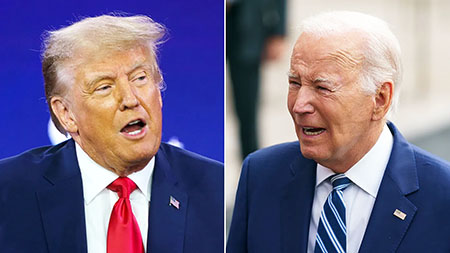 Trump in strong statements, demands justice, cognitive tests for Biden