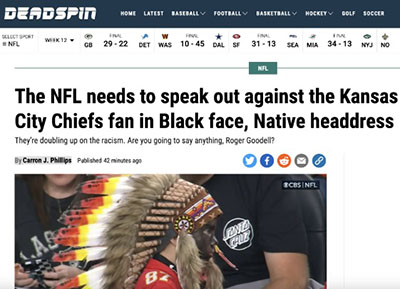 Deadspin, leftist outlet sued over Chiefs fan ‘blackface’ article, sold by parent company; Entire staff laid off
