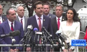 Rep Gaetz, with congressional delegation, vaporizes NYC trial of Trump